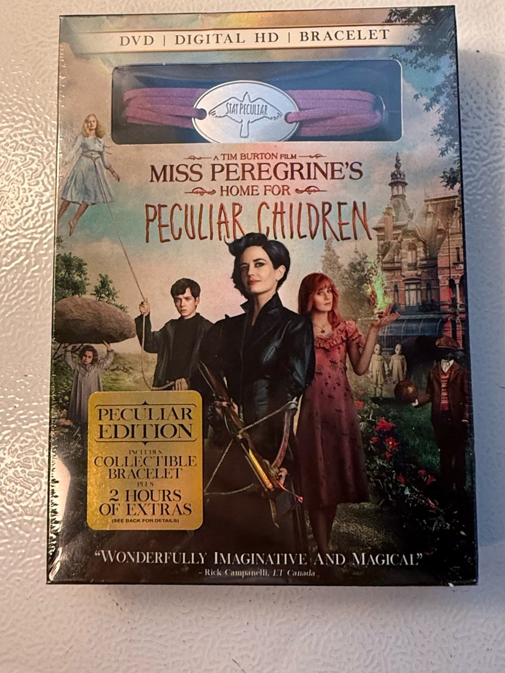 Miss Peregrine’s Home for Peculiar Children- Peculiar Special Edition DVD-New!